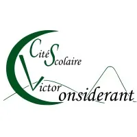 Voici le logo de la marque COLLEGE CLIMATIQUE VICTOR CONSIDERANT (CLGCL) qui représente son identité graphique.
