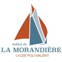 Voici le logo de la marque LYCEE POLYVALENT JULLIOT DE LA MORANDIERE-LYCEE DES METIERS DU NAUTISME, DE L'AUTOMOBILE ET DES ENVIRONNEMENTS CONNECTES (LPO) qui représente son identité graphique.
