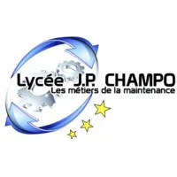 Voici le logo de la marque LYCEE PROFESSIONNEL JEAN-PIERRE CHAMPO - LYCEE DES METIERS DE LA MAINTENANCE (LP) qui représente son identité graphique.