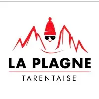 Voici le logo de la marque COMMUNE DE LA PLAGNE TARENTAISE qui représente son identité graphique.