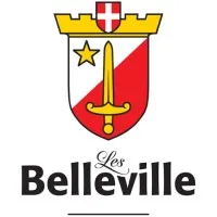 Voici le logo de la marque COMMUNE DE LES BELLEVILLE qui représente son identité graphique.