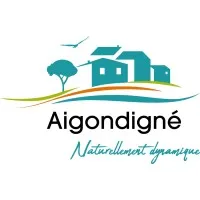 Voici le logo de la marque COMMUNE AIGONDIGNE qui représente son identité graphique.