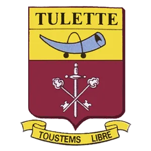 Voici le logo de la marque COMMUNE DE TULETTE qui représente son identité graphique.