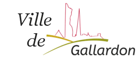 Voici le logo de la marque COMMUNE DE GALLARDON qui représente son identité graphique.