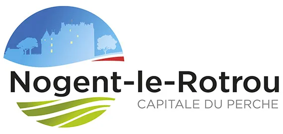 Voici le logo de la marque COMMUNE DE NOGENT LE ROTROU qui représente son identité graphique.
