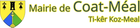 Voici le logo de la marque COMMUNE DE COAT MEAL qui représente son identité graphique.