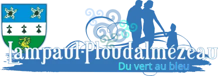 Voici le logo de la marque COMMUNE LAMPAUL PLOUDALMEZEAU qui représente son identité graphique.