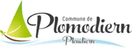 Voici le logo de la marque COMMUNE DE PLOMODIERN qui représente son identité graphique.