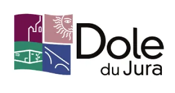 Voici le logo de la marque COMMUNE DE DOLE qui représente son identité graphique.