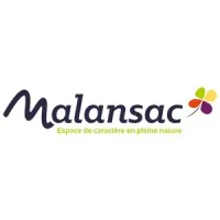 Voici le logo de la marque COMMUNE DE MALANSAC qui représente son identité graphique.