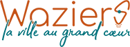 Voici le logo de la marque COMMUNE DE WAZIERS qui représente son identité graphique.