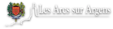 Voici le logo de la marque COMMUNE LES ARCS qui représente son identité graphique.