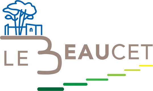Voici le logo de la marque COMMUNE LE BEAUCET qui représente son identité graphique.