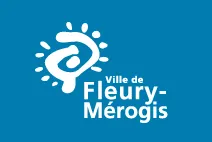 Voici le logo de la marque COMMUNE DE FLEURY MEROGIS qui représente son identité graphique.