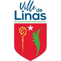 Voici le logo de la marque COMMUNE DE LINAS qui représente son identité graphique.