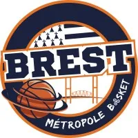 Voici le logo de la marque BREST METROPOLE qui représente son identité graphique.