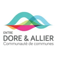 Voici le logo de la marque COMMUNAUTE DE COMMUNES ENTRE DORE ET ALLIER (CCEDA) qui représente son identité graphique.