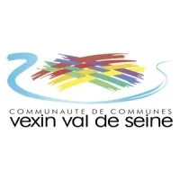Voici le logo de la marque COMMUNAUTE COMMUNE VEXIN VAL DE SEINE (CCVVS) qui représente son identité graphique.