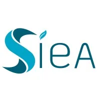 Voici le logo de la marque SI D ENERGIE ET DE E-COMMUNICATION DE L AIN (SIEA) qui représente son identité graphique.