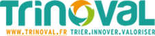 Voici le logo de la marque TRINOVAL qui représente son identité graphique.