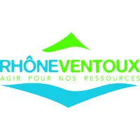 Voici le logo de la marque SYNDICAT MIXTE DES EAUX DE LA REGION RHONE VENTOUX qui représente son identité graphique.
