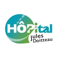 Voici le logo de la marque HOPITAL LOCAL JULES DOITTEAU qui représente son identité graphique.