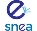 S N E A logo