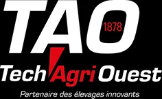 Voici le logo de la marque TECH'AGRI OUEST qui représente son identité graphique.
