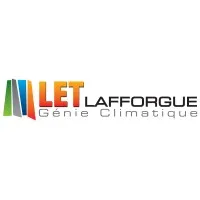 Voici le logo de la marque LET LAFFORGUE qui représente son identité graphique.
