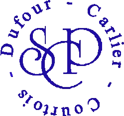 FREDERIC DUFOUR JEAN-PHILIPPE CARLIER JEAN-CHARLES COURTOIS logo