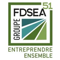 Voici le logo de la marque FEDER DEPT SYND EXPLOITANTS AGRICOLES 51 (FDSEA DE LA MARNE) qui représente son identité graphique.