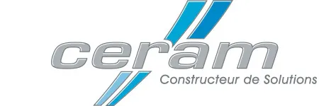 Voici le logo de la marque CONSTR ETUDES RECHERCH APPLIC METHODES (CERAM) qui représente son identité graphique.