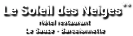 COUTTOLENC JOELLE (SOLEIL DES NEIGES) logo