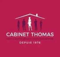 Voici le logo de la marque SOCIETE M ET J-M THOMAS (Cabinet Thomas) qui représente son identité graphique.