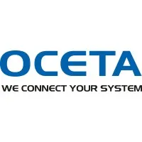 Voici le logo de la marque OMNIUM DES COMPOSANTS ELECTRONIQUES DE TECHNIQUES AVANCEES O.C.E.T.A. (OCETA) qui représente son identité graphique.