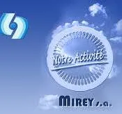 Voici le logo de la marque MIREY SAS qui représente son identité graphique.