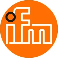 Voici le logo de la marque IFM ELECTRONIC qui représente son identité graphique.