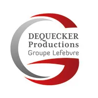 Voici le logo de la marque DEQUECKER PRODUCTIONS qui représente son identité graphique.