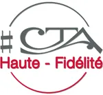 Voici le logo de la marque CENTRE TECHNIQUE AUDIO (CTA) qui représente son identité graphique.