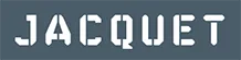 Voici le logo de la marque JACQUET INTERNATIONAL qui représente son identité graphique.