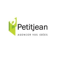 Voici le logo de la marque PETITJEAN SAS qui représente son identité graphique.