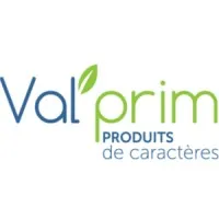 Voici le logo de la marque SA VAL'PRIM qui représente son identité graphique.