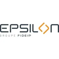 Voici le logo de la marque SA EPSILON (Groupe FIDEIP) qui représente son identité graphique.