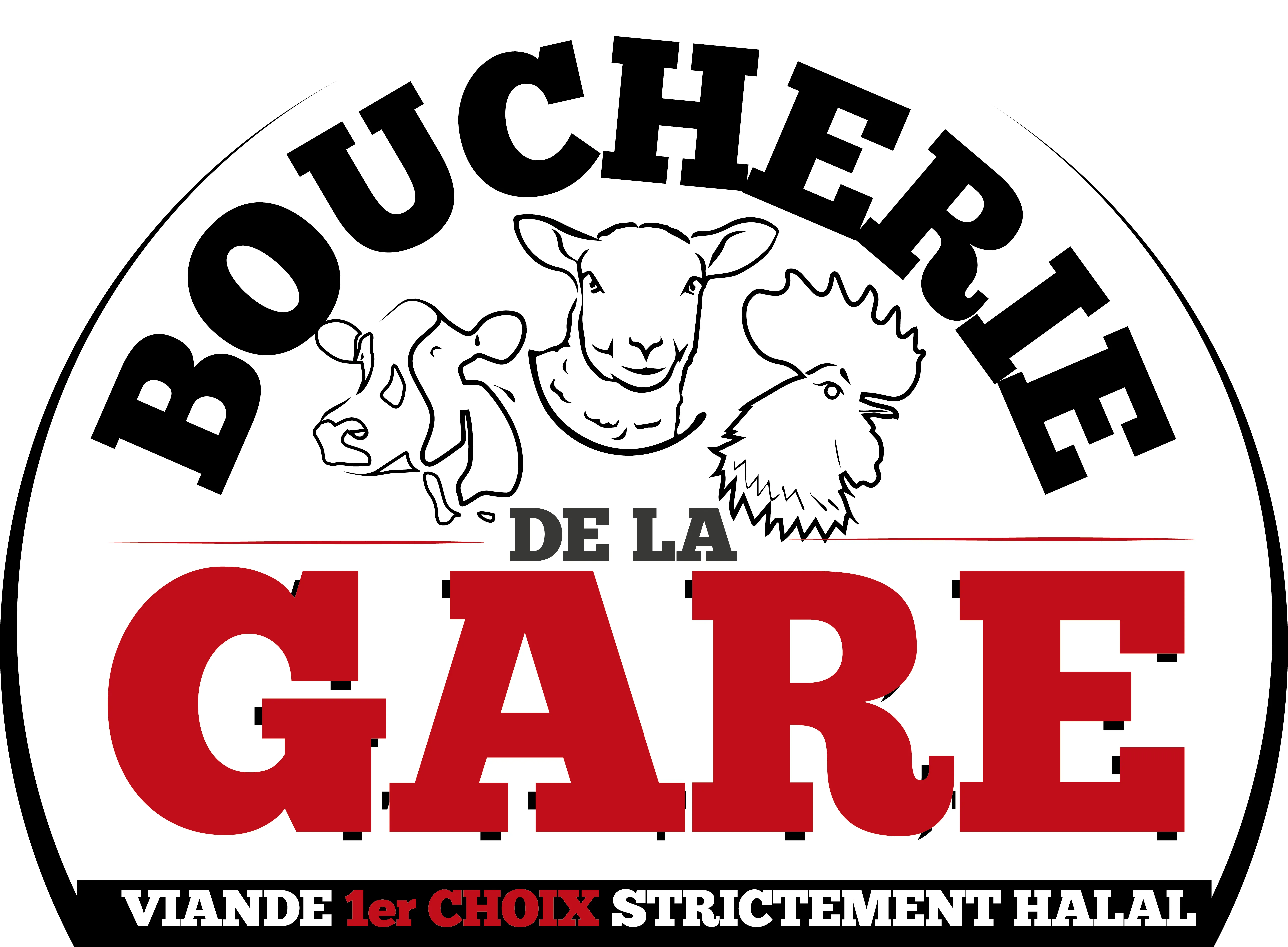 BOUCHERIE DE LA GARE logo