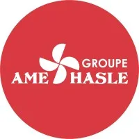 AME HASLE logo