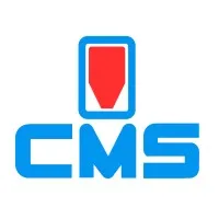 Voici le logo de la marque CMS CONTENEURS MANUTENTION STOCKAGE (CMS) qui représente son identité graphique.