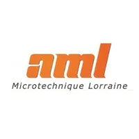 Voici le logo de la marque A.M.L. MICROTECHNIQUE LORRAINE qui représente son identité graphique.