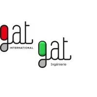 Voici le logo de la marque GERIB ASSISTANCE TECHNIQUE (GAT INTERNATIONAL-GERIB BESSON) qui représente son identité graphique.