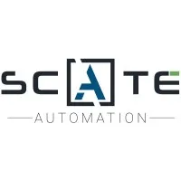 Voici le logo de la marque SCATE CONSTR AUTOM TABL ELECTR (SCATE) qui représente son identité graphique.