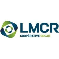 Voici le logo de la marque LES MACONS COOPERATEURS REUNIS (L.M.C.R.) qui représente son identité graphique.